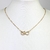 COLAR INFINITO CORA 18K