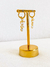 BRINCO CLICK BORBOLETA ZIRCONIA 18K - comprar online