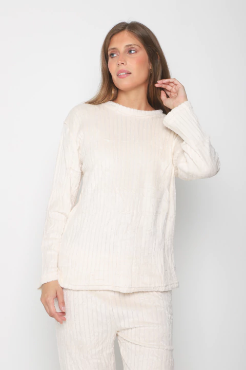 CONJUNTO ACANALADO LISO - comprar online