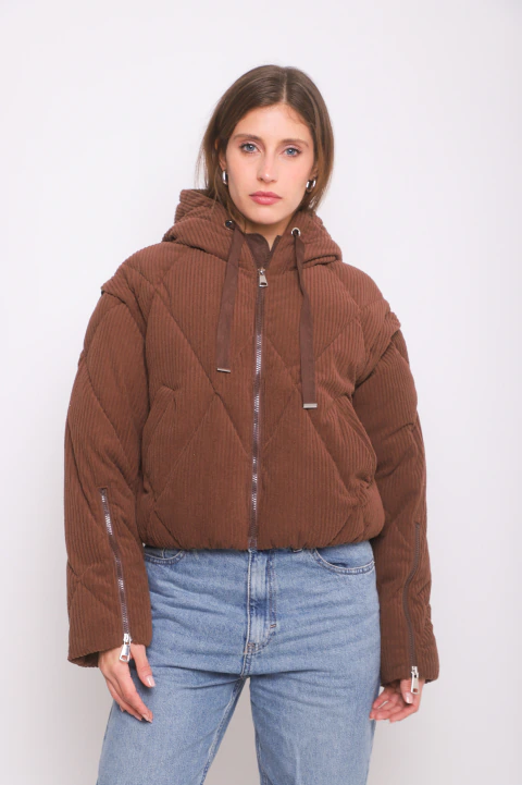 CAMPERA - LATIKA CHOCOLATE - comprar online