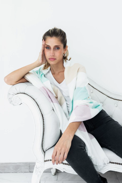 PASHMINA ACRILICO FRIZADO COD 22 - comprar online