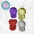 Set flores enteras x4