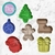 Set navidad x6 mod1