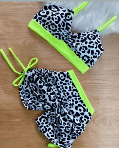 Conjunto Animal Print na internet