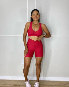 Conjunto Íris Poliamida encorpado zero transparência - Arco-íris Moda Fitness