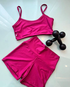 Conjunto Básico Suplex (Sem Franzido) - Arco-íris Moda Fitness