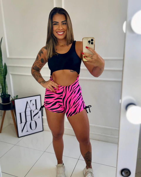 Macaquinho Animal Print