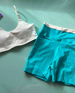 Conjunto Lemon Poliamida encorpado zero transparência - Arco-íris Moda Fitness