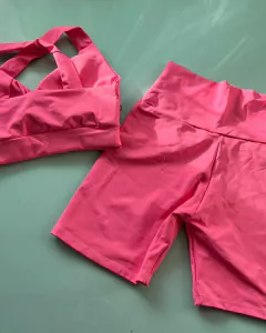 Conjunto Short Poliamida encorpado zero transparência - comprar online