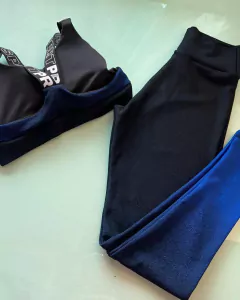 Conjunto Calça Gray - Arco-íris Moda Fitness