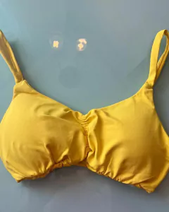 Top Patricia Poliamida encorpado zero transparência