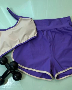 Conjunto Carol - Arco-íris Moda Fitness