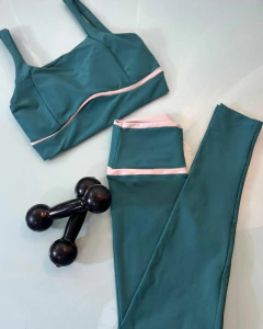 Conjunto Tamires - Arco-íris Moda Fitness