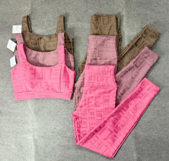 Conjunto Life - Arco-íris Moda Fitness