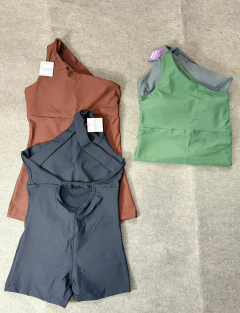 Macaquinho July - Arco-íris Moda Fitness