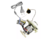 Motor 7628 + Chave + Micro Seguranca + Cabo Plug Mpn-01 - TORRE FORTE SOLUTIONS