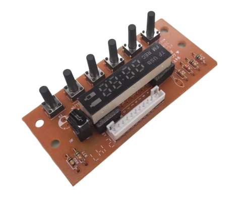 Placa Pci Display Caixa De Som Amplificada Cm-500 Mondial