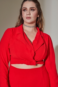 Vestido Paula - Vermelho na internet