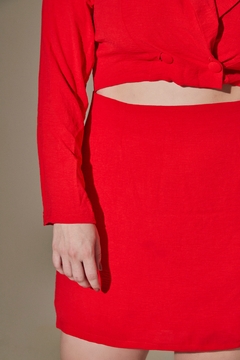 Vestido Paula - Vermelho - comprar online