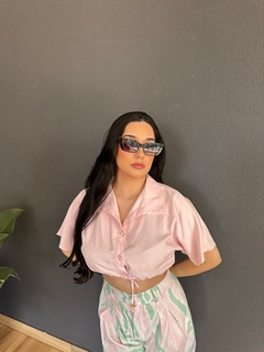 Blusa Marina Rosa Claro