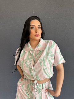 Blusa Marina Estampada