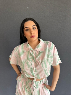 Blusa Marina Estampada na internet