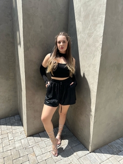 Cropped Mia - Preto - loja online