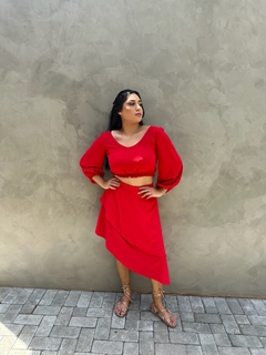 Imagem do Cropped Flavia - Vermelho