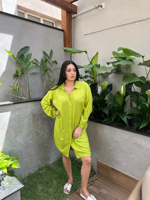 Chemise Andrea - Verde Lima