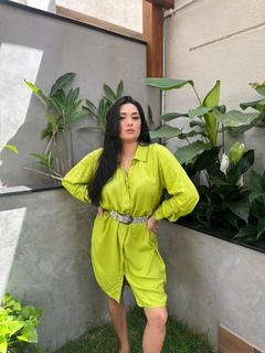 Chemise Andrea - Verde Lima - loja online