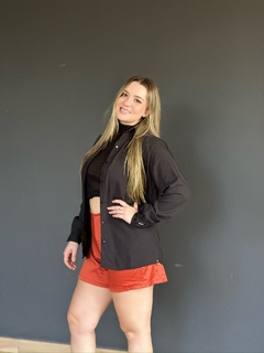 Camisa Sarah Preta - loja online