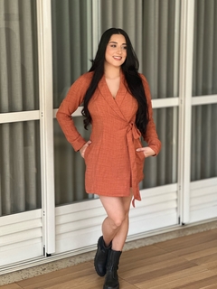 Macaquinho Chiara Terracota - PpBlue