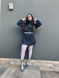 Vestido Clarice Cinza - loja online