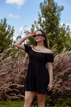 Vestido Jasmin - Preto - comprar online