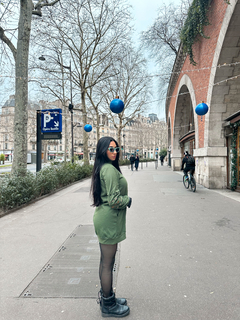 Vestido Antonieta Verde - PpBlue