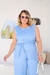 Imagem do Conjunto Feminino Regata e Calça Pantacourt em Linho 24100 - Plus Size