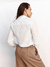 Imagen de Camisa Rayada Algodon Celeste Malibu