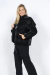 Campera Premium Brillosa Corderito