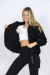 Campera Premium Brillosa Corderito en internet