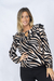 Blusa Fibrana Estampada Berta - Ivri