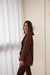 Blazer Largo Sastrero Forrada Audrey - Ivri