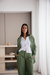 Blazer Largo Sastrero Forrada Audrey - tienda online