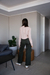Pantalon Cargo Ancho Gabardina Ariela - tienda online