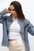 Campera Jean Tachas Top - tienda online