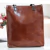 Bolsa De Couro Legitimo Feminina Alça de Ombro Marrom 0021 - loja online