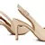Conforto superior com o slingback Usaflex em couro vanilla. Design elegante tecnologia +Bem-Estar para suavidade a cada passo. Compre na Zambeze! 