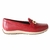 Encontre o equilíbrio perfeito entre estilo e comodidade com o Mocassim Vermelho em Couro. Design prático, solado emborrachado para conforto todo o dia. Ideal para qualquer ocasião. Compre Agora na Zambeze Calçados!