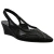 Sandália Feminina Zambeze preta bordada com salto anabela 5 cm, elegante e confortável para o dia a dia. Compre já e destaque seu estilo!