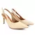 Conforto superior com o slingback Usaflex em couro vanilla. Design elegante tecnologia +Bem-Estar para suavidade a cada passo. Compre na Zambeze! 