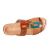 Chinelo tamanco feminino Zambeze em couro colorido, estilo e conforto para todo o Brasil. Compra segura, entrega rápida e garantida. Adquira já o seu!